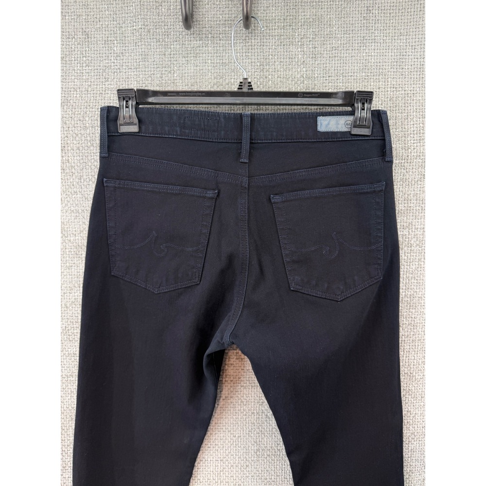 AG Adriano Goldschmied Farrah Skinny Jeans Black Contour 360 High Rise 30R USA - Picture 3 of 11